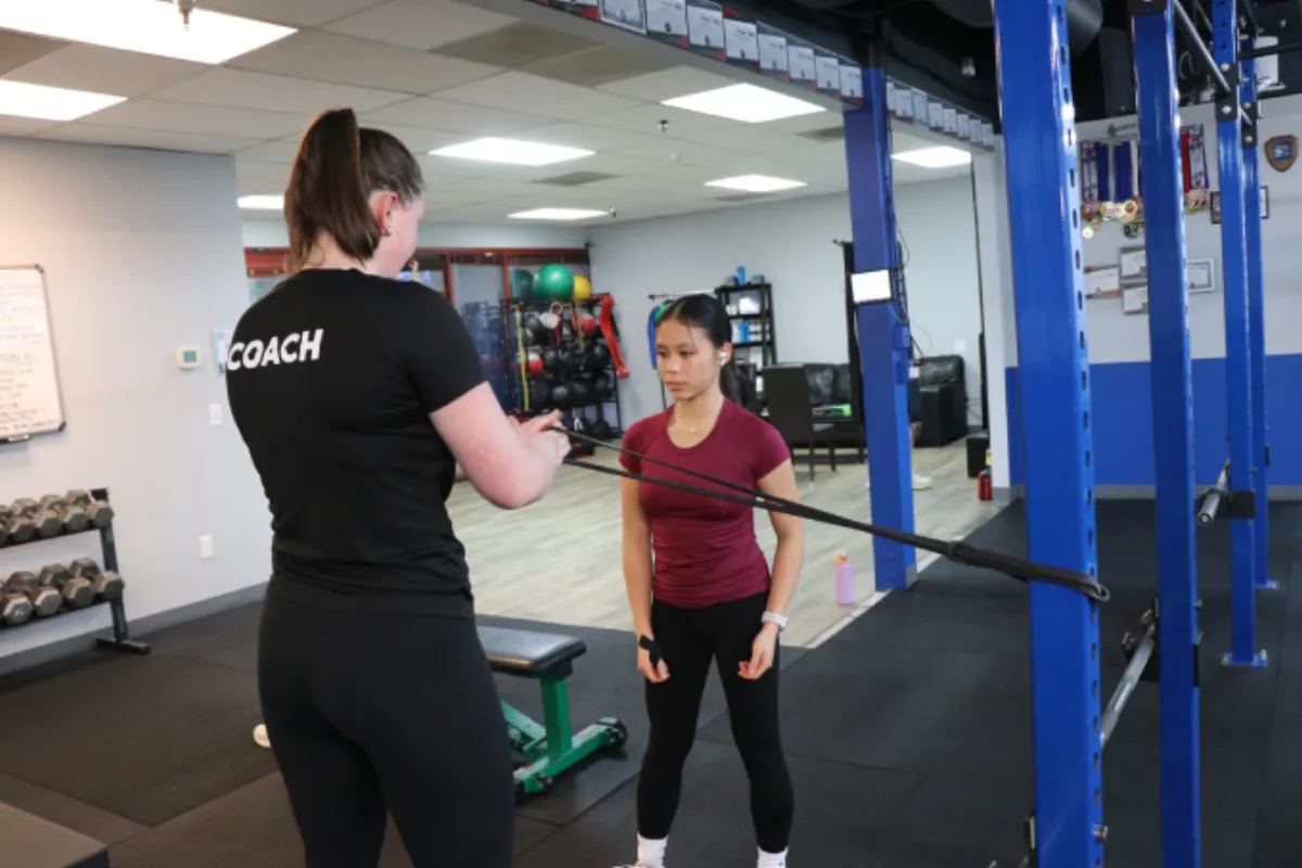 The training floor at Progressive Performance Kirkland