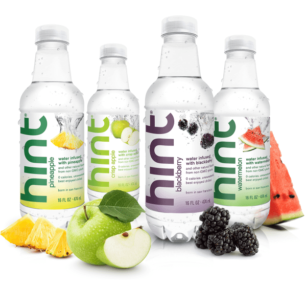 Image of flavored sparking water 